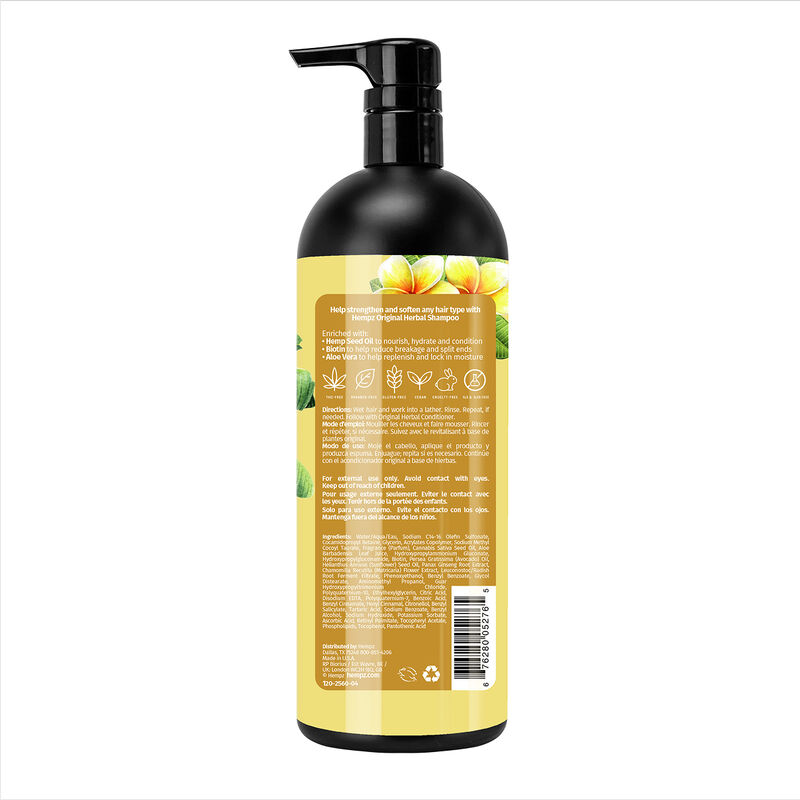 Hempz Original Floral Banana Herbal Shampoo image number 1
