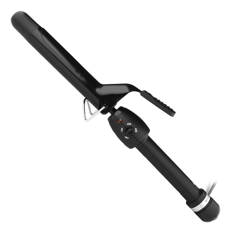 StyleCraft Black Gold Ceramic Professional Curling Iron image number 0