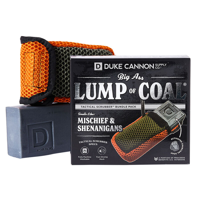 Duke Cannon Lump of Coal Tactical Scrubber Bundle Pack image number 0