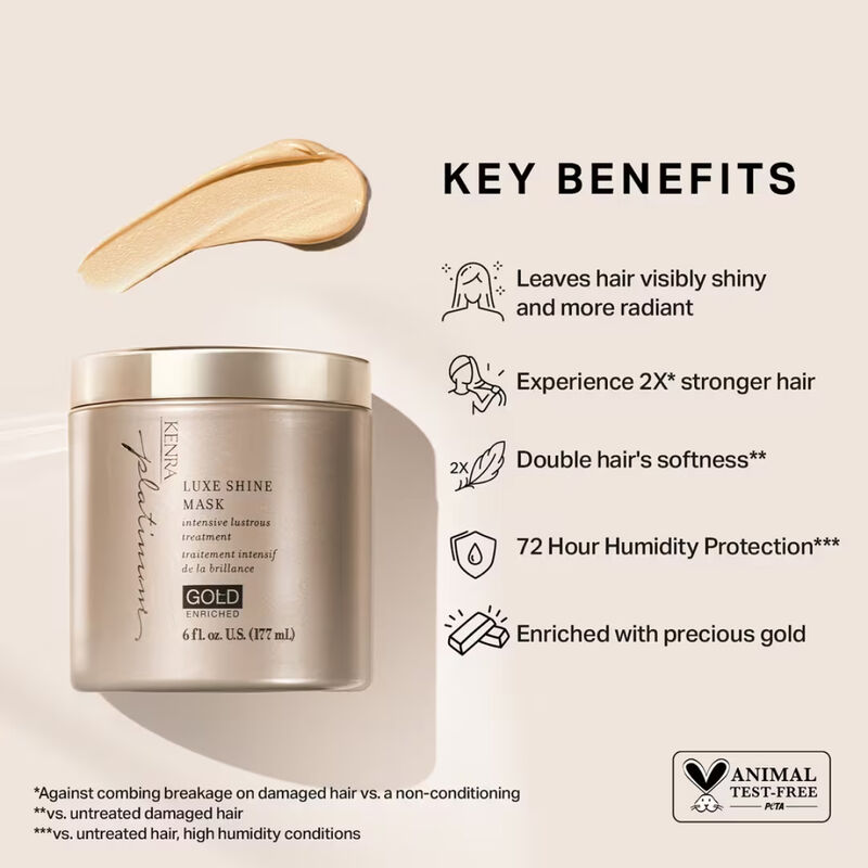 Kenra Platinum Luxe Shine Mask image number 2