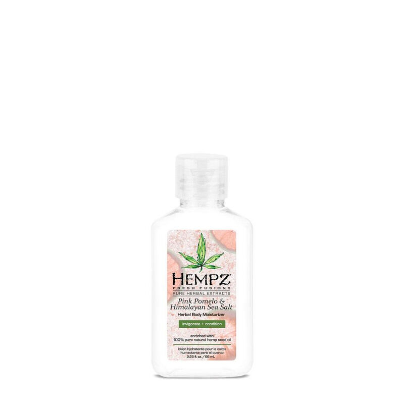 Hempz Pink Pomelo and Himalayan Sea Salt Herbal Body Moisturizer Travel Size image number 0