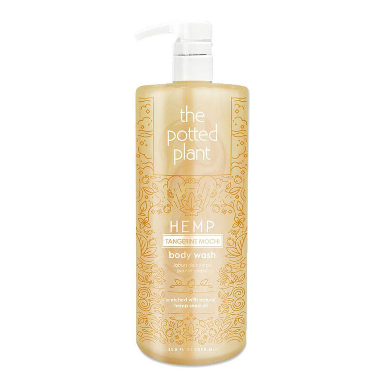 The Potted Plant Tangerine Mochi Hemp-Enriched Herbal Body Wash image number 0