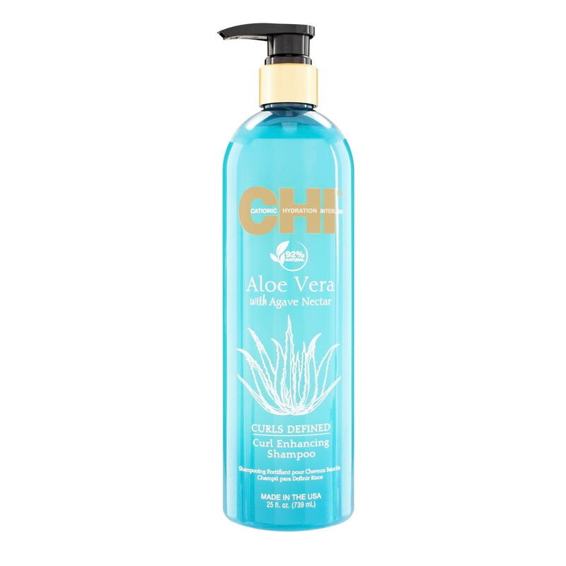 CHI Aloe Vera with Agave Nectar Curl Enhancing Shampoo image number 0