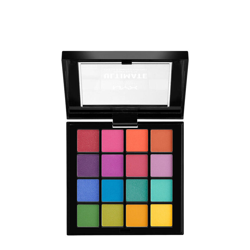 NYX Professional Makeup Ultimate Shadow Palette in Brights image number 1