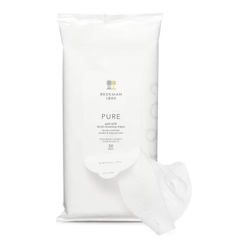 Beekman 1802 Pure Goat Milk Face Wipes image number 3