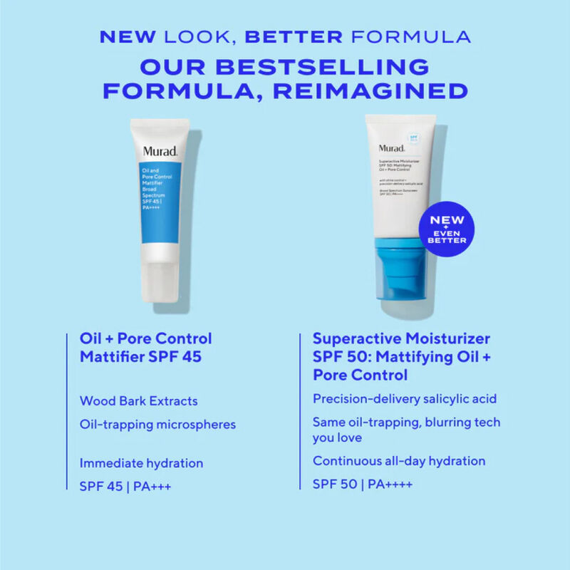 Murad Superactive Moisturizer SPF 50: Mattifying Oil + Pore Control image number 5