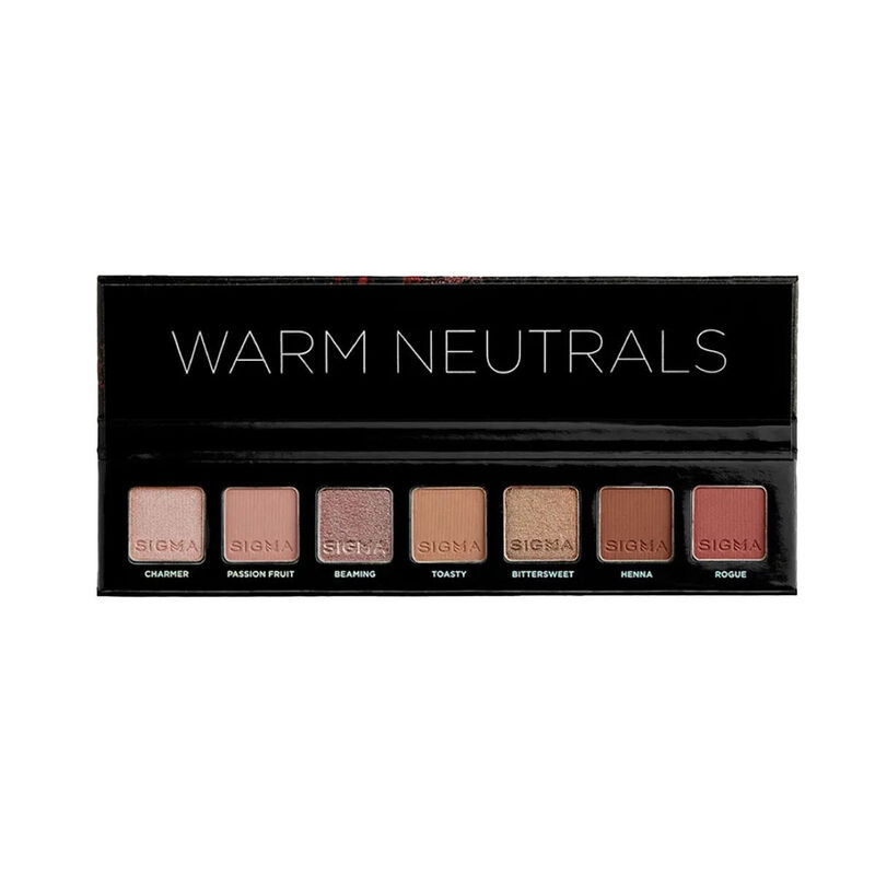 Sigma Beauty Warm Neutrals Eyeshadow Palette - Mini image number 0
