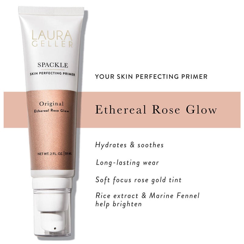 Laura Geller Spackle Skin Perfecting Primer - Original in Ethereal Rose Glow image number 3
