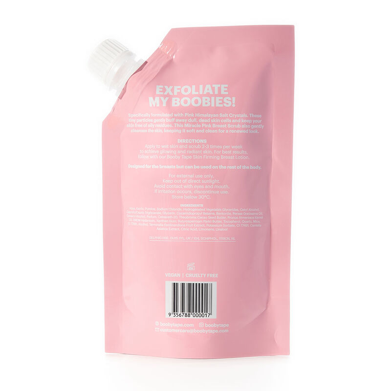 Booby Tape Miracle Pink Breast Scrub image number 1