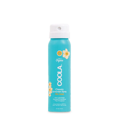 Coola Classic Body Organic Sunscreen Spray SPF 30 Travel Size - Pina Colada