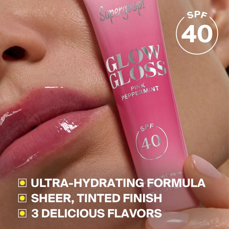 Supergoop! Glow Gloss Lip Balm SPF 40 image number 2
