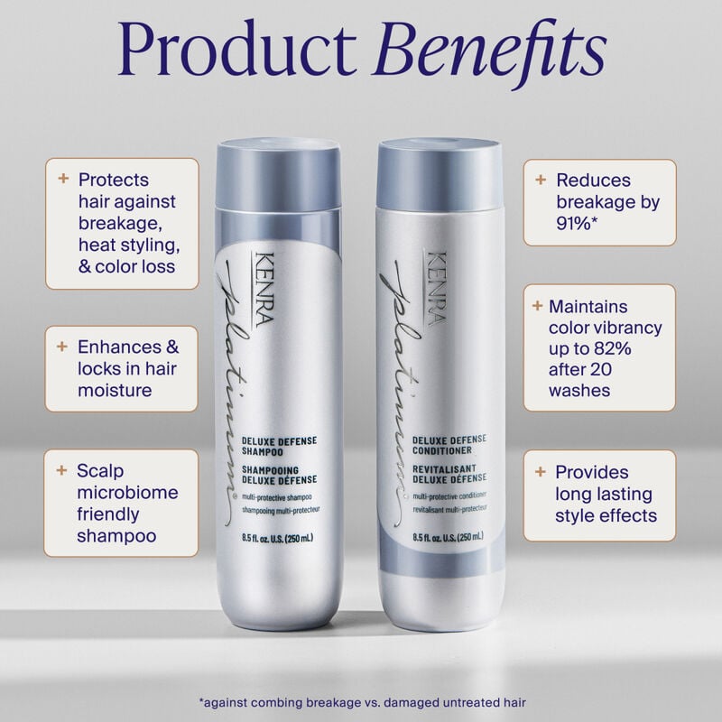 Kenra Platinum Deluxe Defense Conditioner image number 3