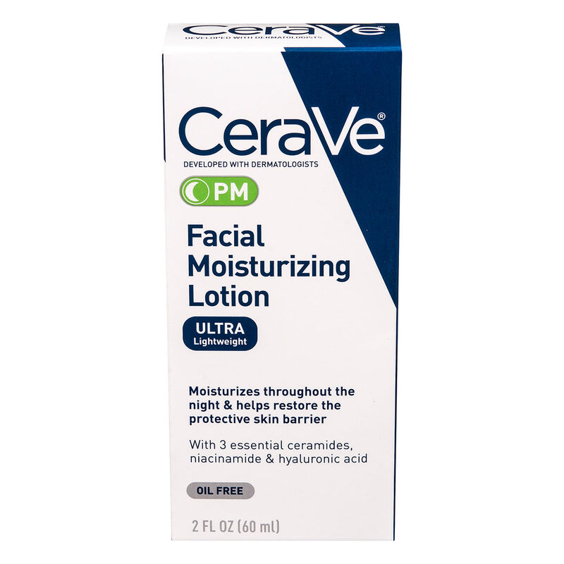 CeraVe PM Facial Moisturizing Lotion image number 0