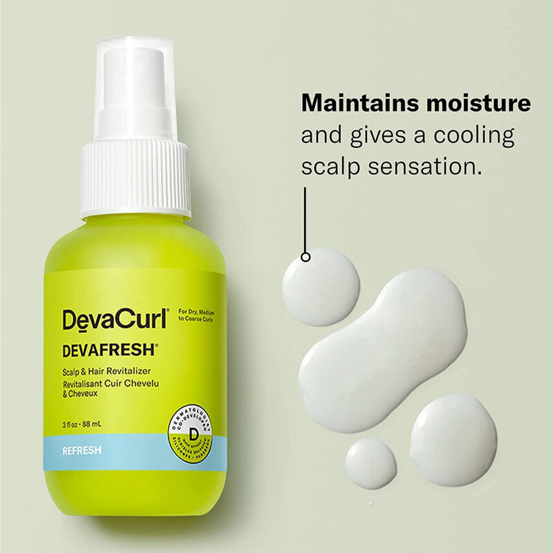 DevaCurl DevaFresh Scalp & Hair Revitalizer image number 3