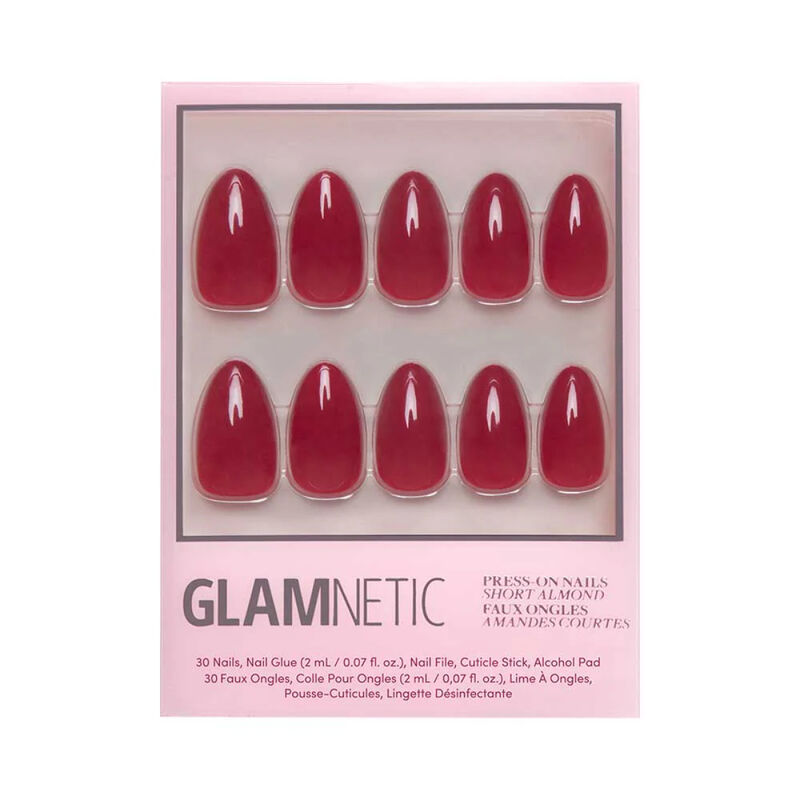 Glamnetic Classic Red Press-On Nails image number 0
