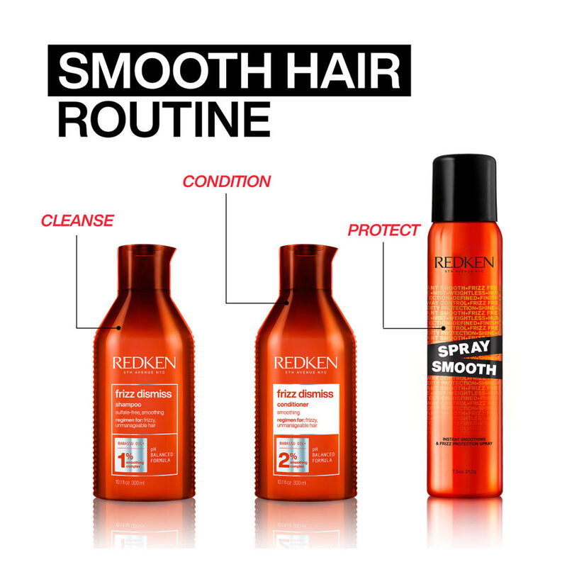 Redken Spray Smooth Instant Smoothing & De-Frizzing Spray Travel Size image number 4