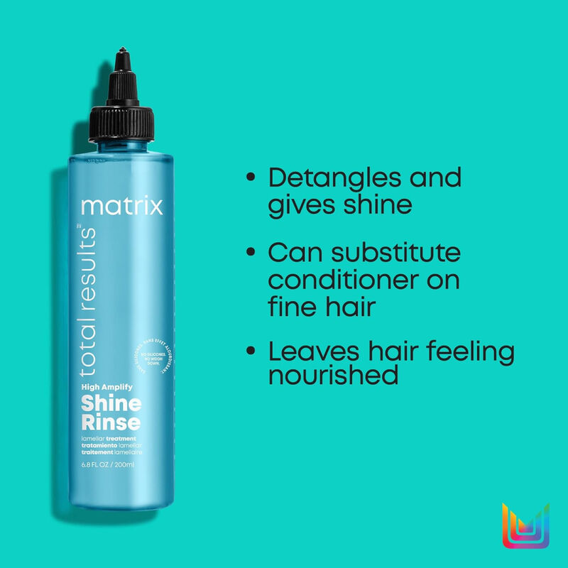Matrix Total Results High Amplify Shine Rinse image number 2