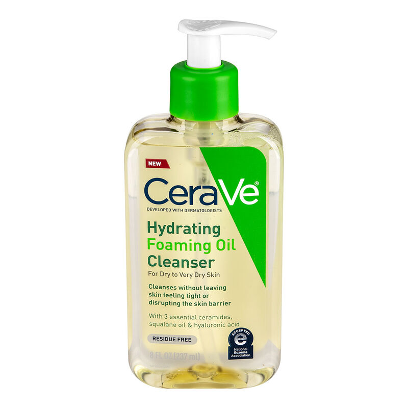 CeraVe Hydrating Foaming Oil Cleanser image number 0