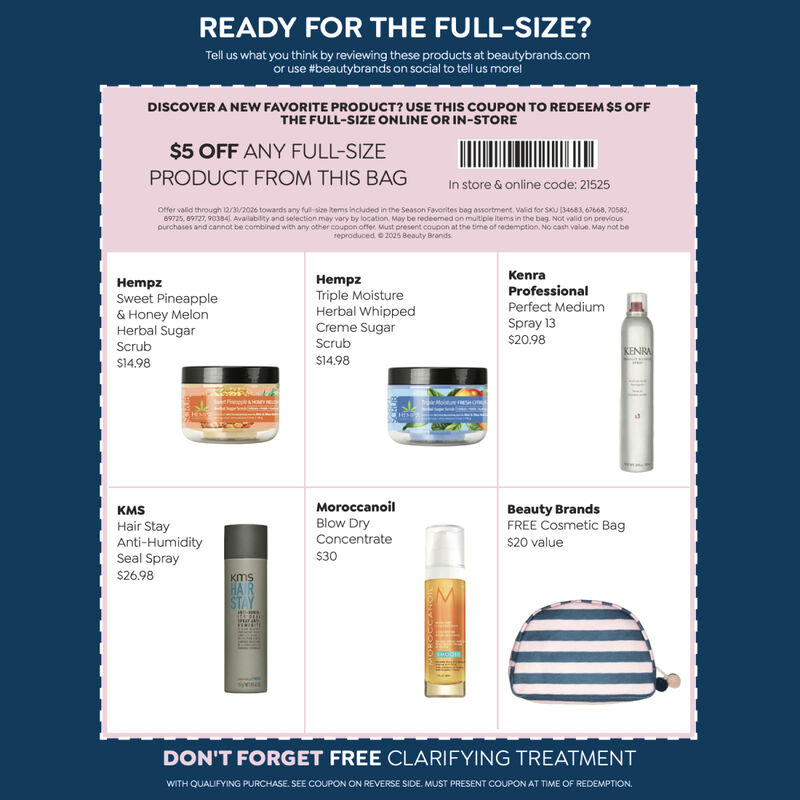 Beauty Brands Getaway Go-Tos - Travel Discovery Bag image number 2