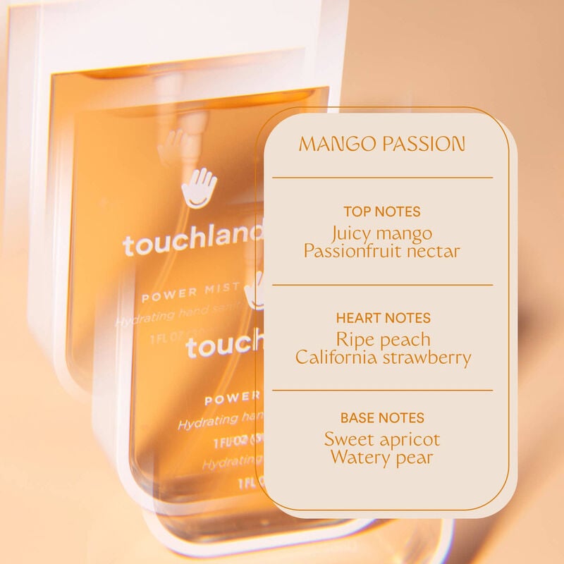 Touchland Power Mist Hydrating Hand Sanitizer - Mango Passion image number 3