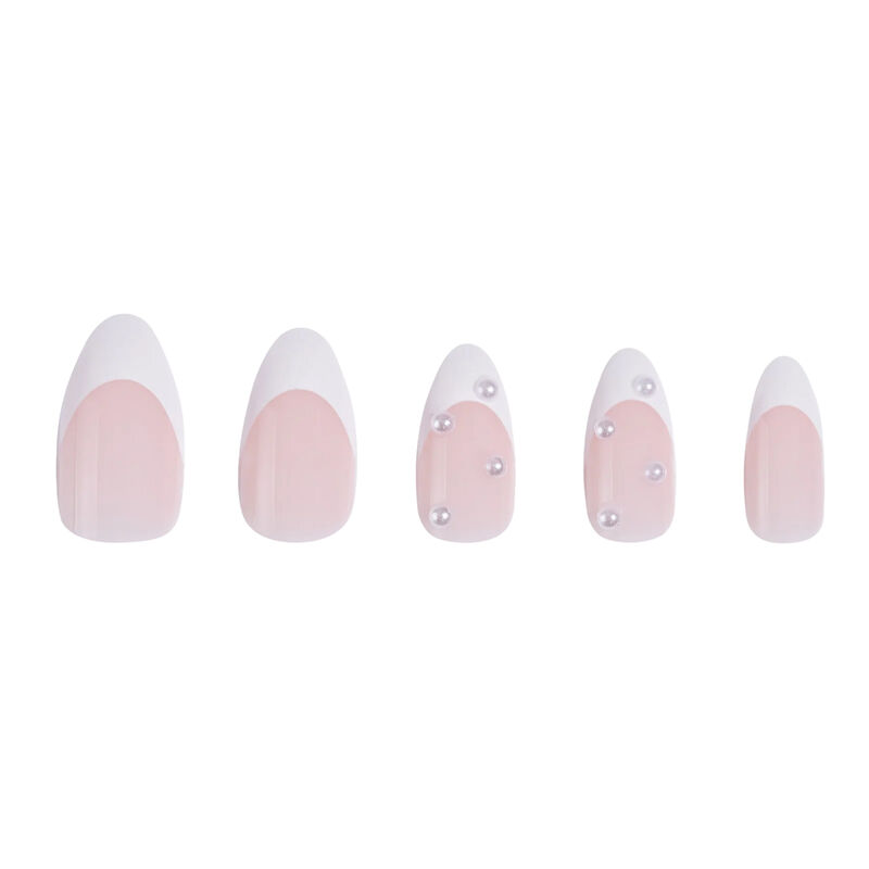 Paintlab Mother of Pearl Almond Press On Nails image number 2