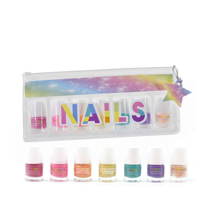 iscream Days of the Week Confetti Nail Polish image number 0