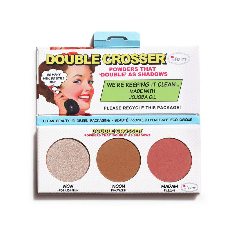 theBalm Double Crosser Face Palette image number 0
