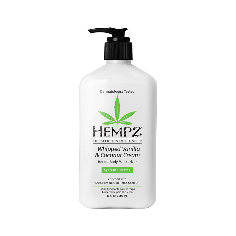 Hempz Whipped Vanilla & Coconut Cream Herbal Body Moisturizer image number 0