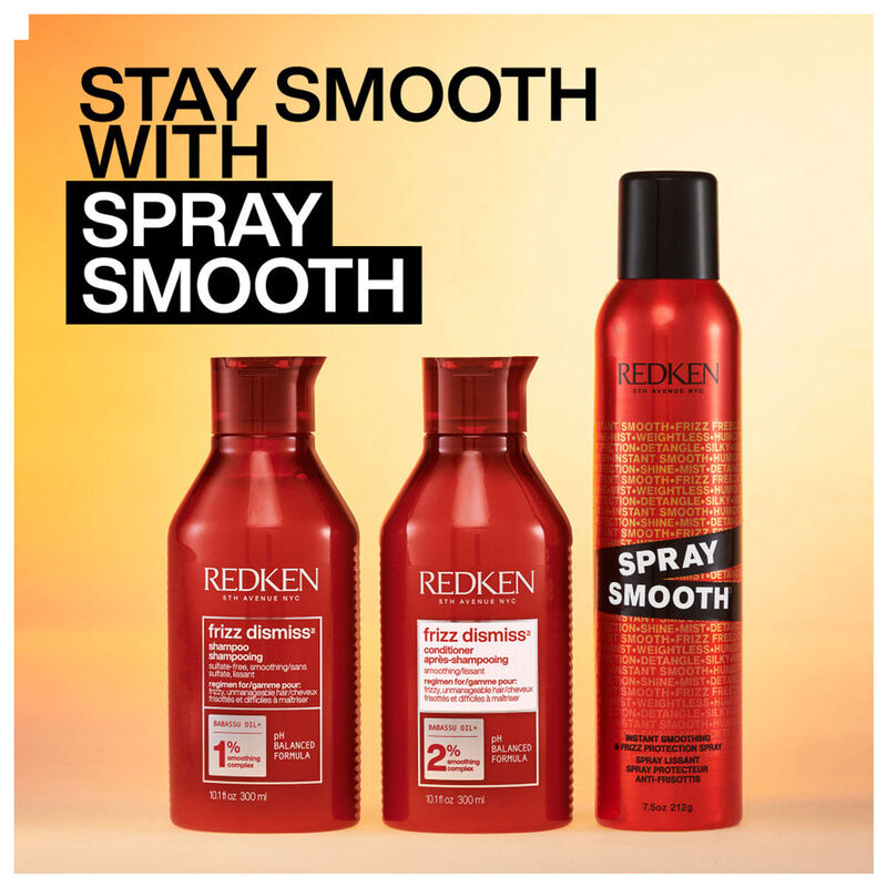 Redken Spray Smooth Instant Smoothing & De-Frizzing Spray Travel Size image number 2