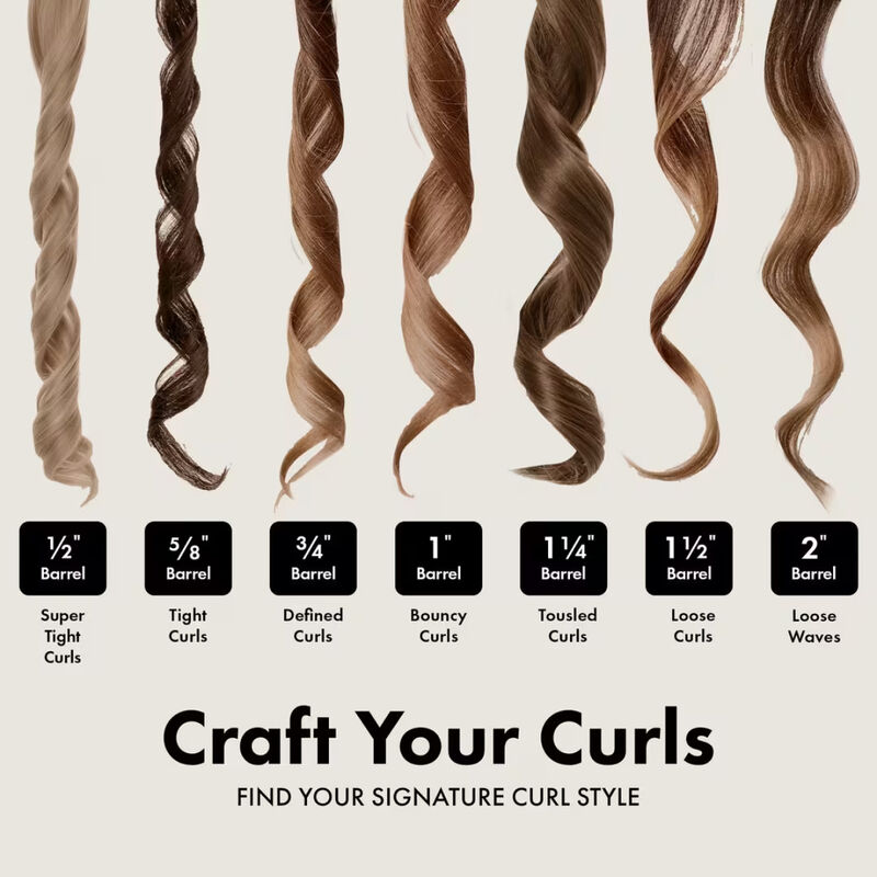 Open Box Hot Tools 1/2" 24K Gold Extended Barrel Curling Iron (Final Sale) image number 4
