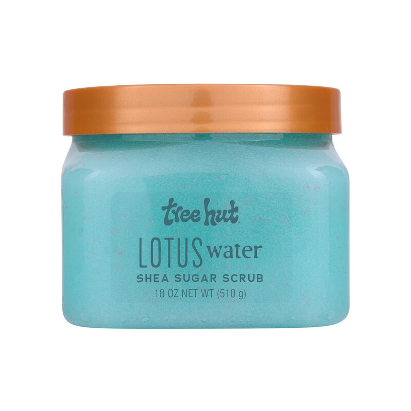 Tree Hut Shea Sugar Scrub Lotus Water image number 0