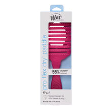 The Wet Brush Pro Flex Dry Paddle Frost Pink