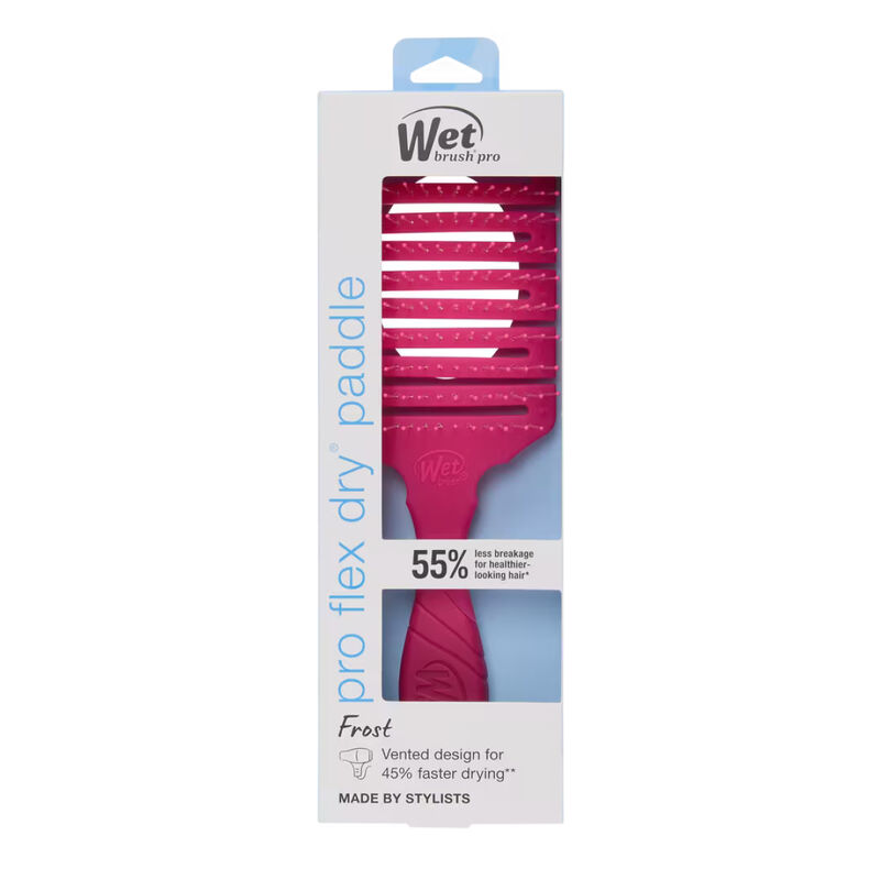 The Wet Brush Pro Flex Dry Paddle Frost Pink image number 1