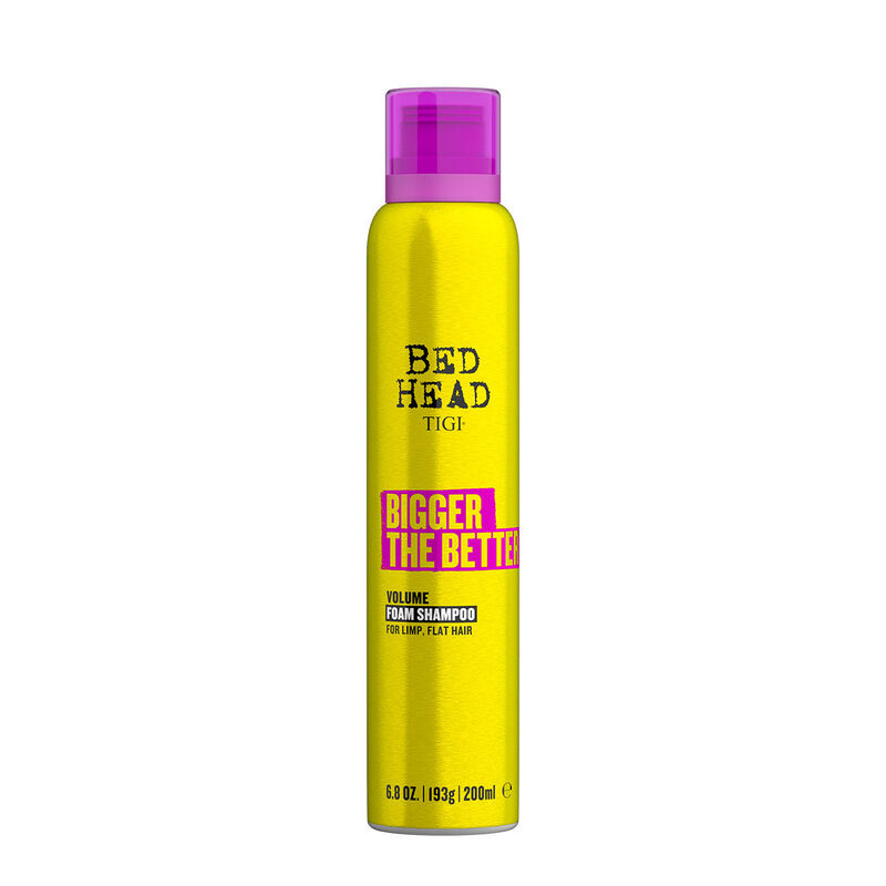 TIGI Bed Head Bigger The Better Volume Foam Shampoo image number 0