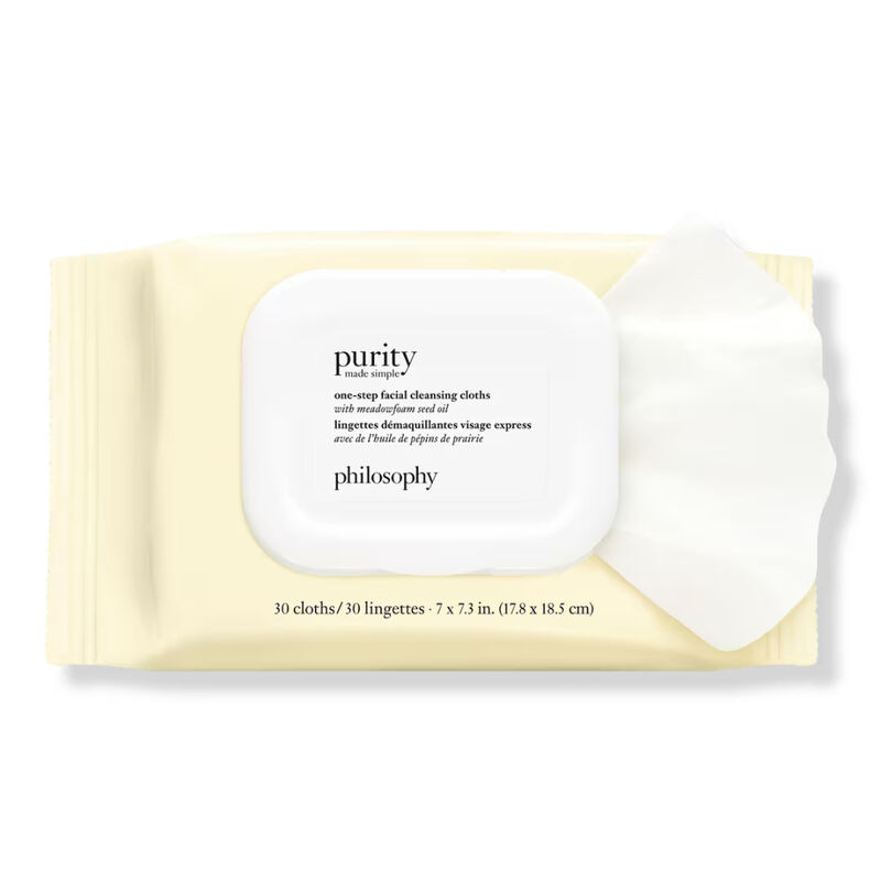 philosophy Purity Made Simple Facial Cleansing Wipes 30ct image number 0