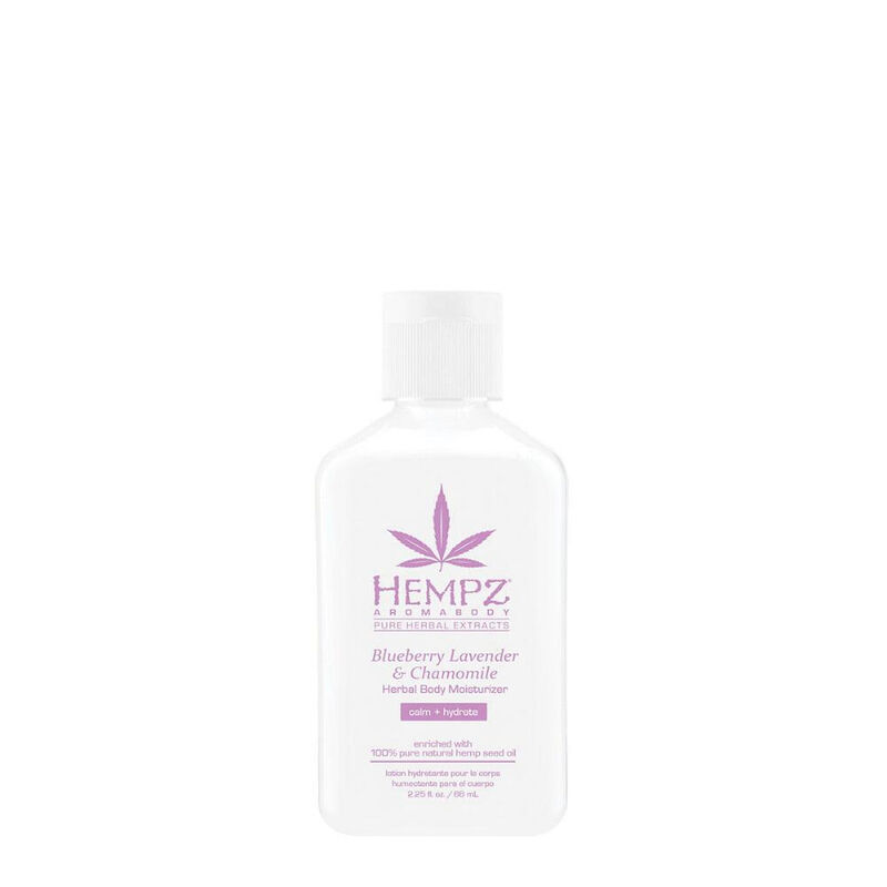 Hempz Aromabody Blueberry Lavender and Chamomile Herbal Moisturizer Travel Size image number 0