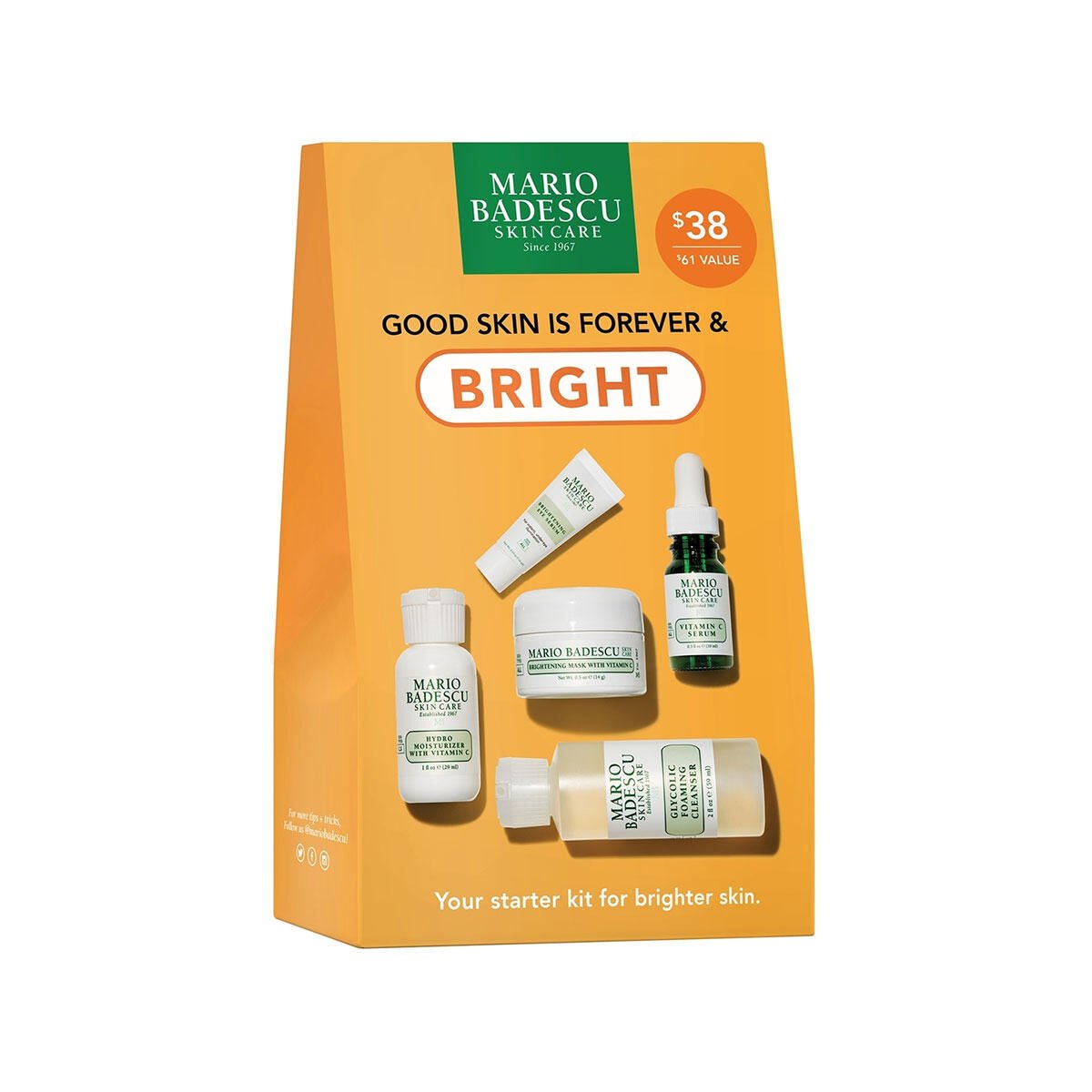 Mario Badescu Good Skin is Forever Bright Kit