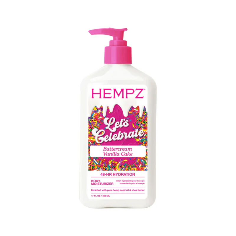 Hempz Limited Edition Buttercream Vanilla Cake Herbal Body Moisturizer image number 0