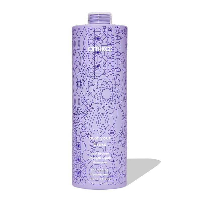 amika Bust Your Brass Cool Blonde Repair Shampoo image number 0