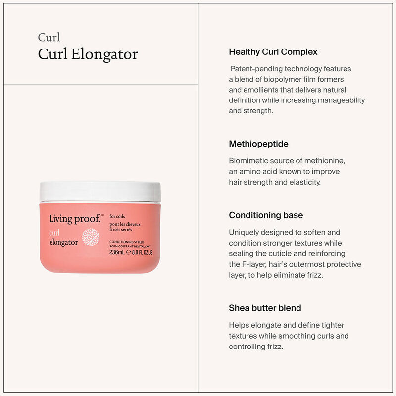 Living Proof Curl Elongator Conditioning Cream image number 1