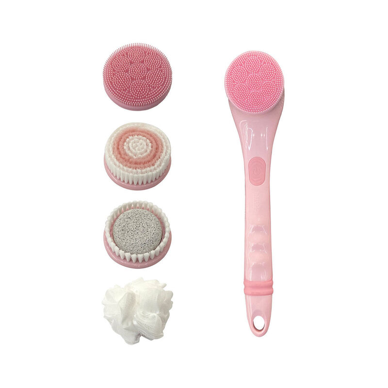 Blushly Cleansing and Exfoliating Body Brush (4 Cleansing Heads) image number 0