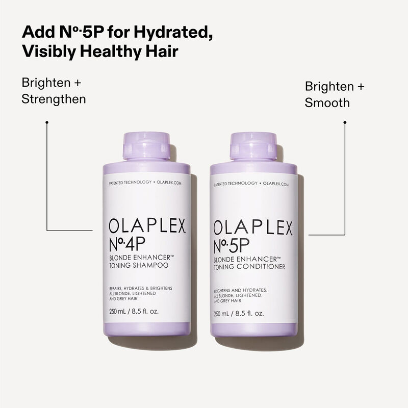 Olaplex No. 4P Blonde Enhancer  Toning Shampoo image number 5