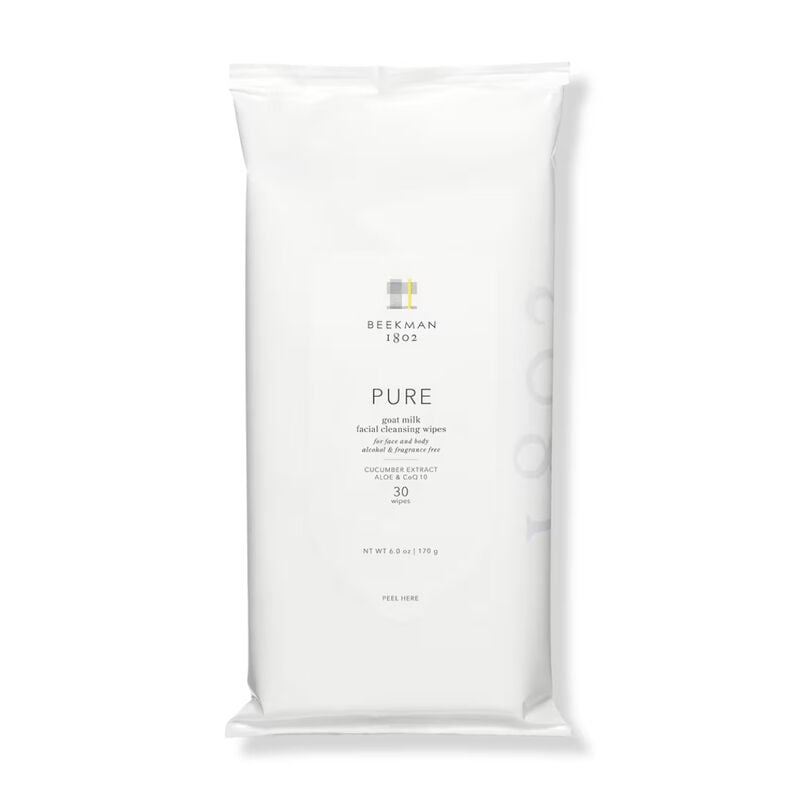 Beekman 1802 Pure Goat Milk Face Wipes image number 0