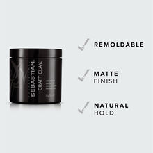 SEBASTIAN Craft Clay Remoldable Matte Texturizer