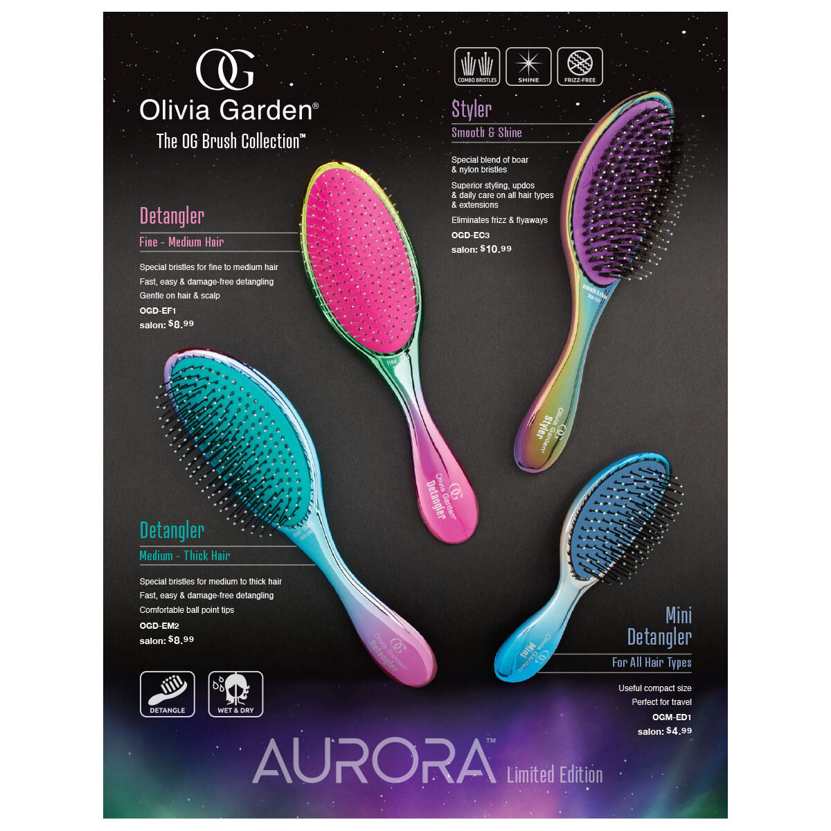 Olivia Garden Detangler - Thumbnail 3