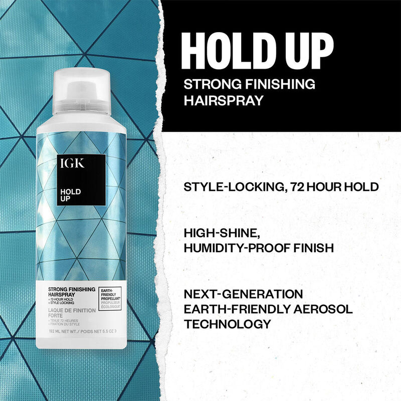 IGK Hold Up Strong Finishing Hairspray image number 4