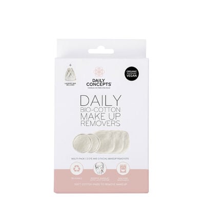 Daily Concepts Bio-Cotton Daily Makeup Reusable Removers Pads