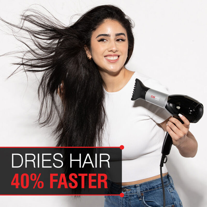 Open Box CHI Pro Ceramic Black Dryer (Final Sale) image number 2