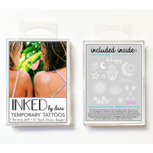 INKED by Dani Ivory Temporary Tattoos Pack