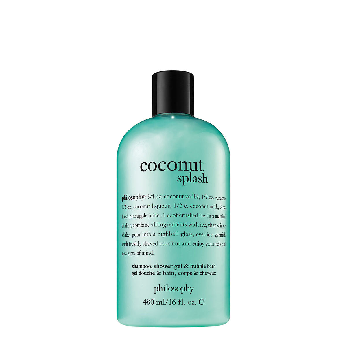 Bubble bath top and shower gel